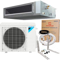 18000 Btu 15.3 SEER2 Mini-Split Concealed Ducted Heat Pump Air Conditioner C189777