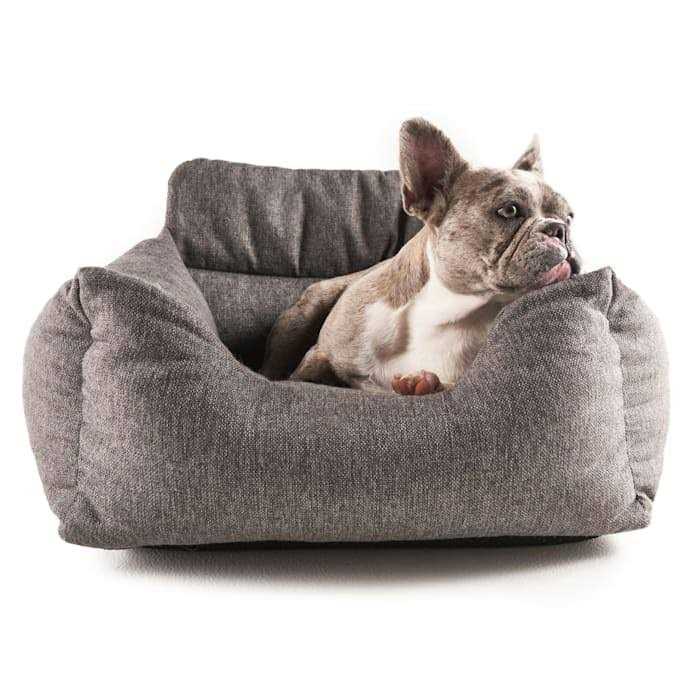 Memory Foam Dog Car Bed Gray U873