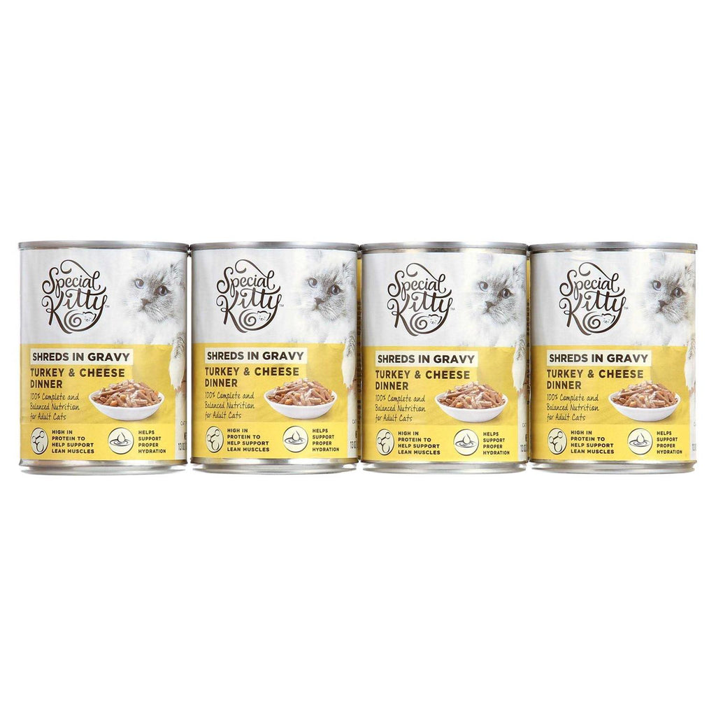 Turkey Cheese Wet Cat Food Multi-Pack J32723