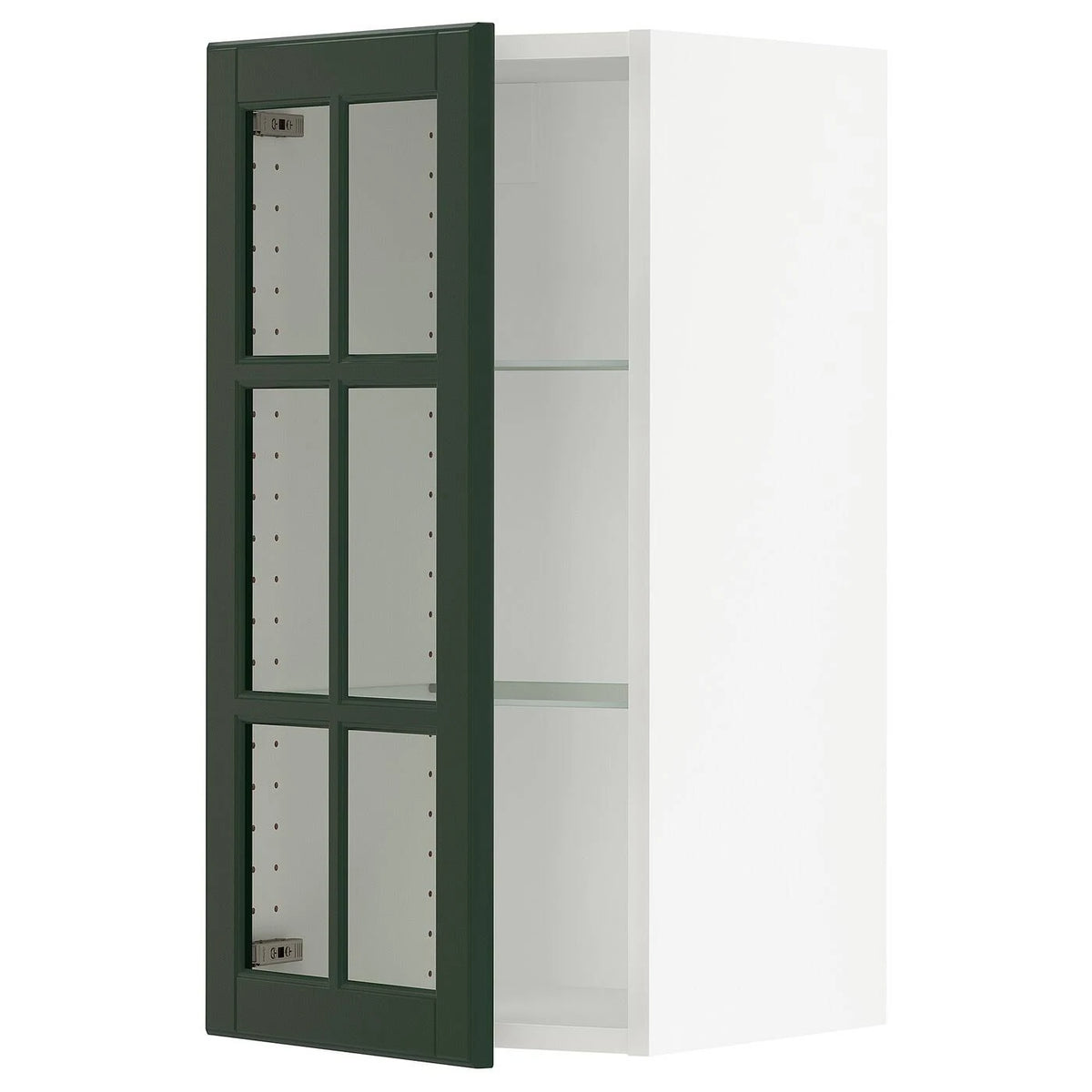 White Glass Wall Cabinet X9275