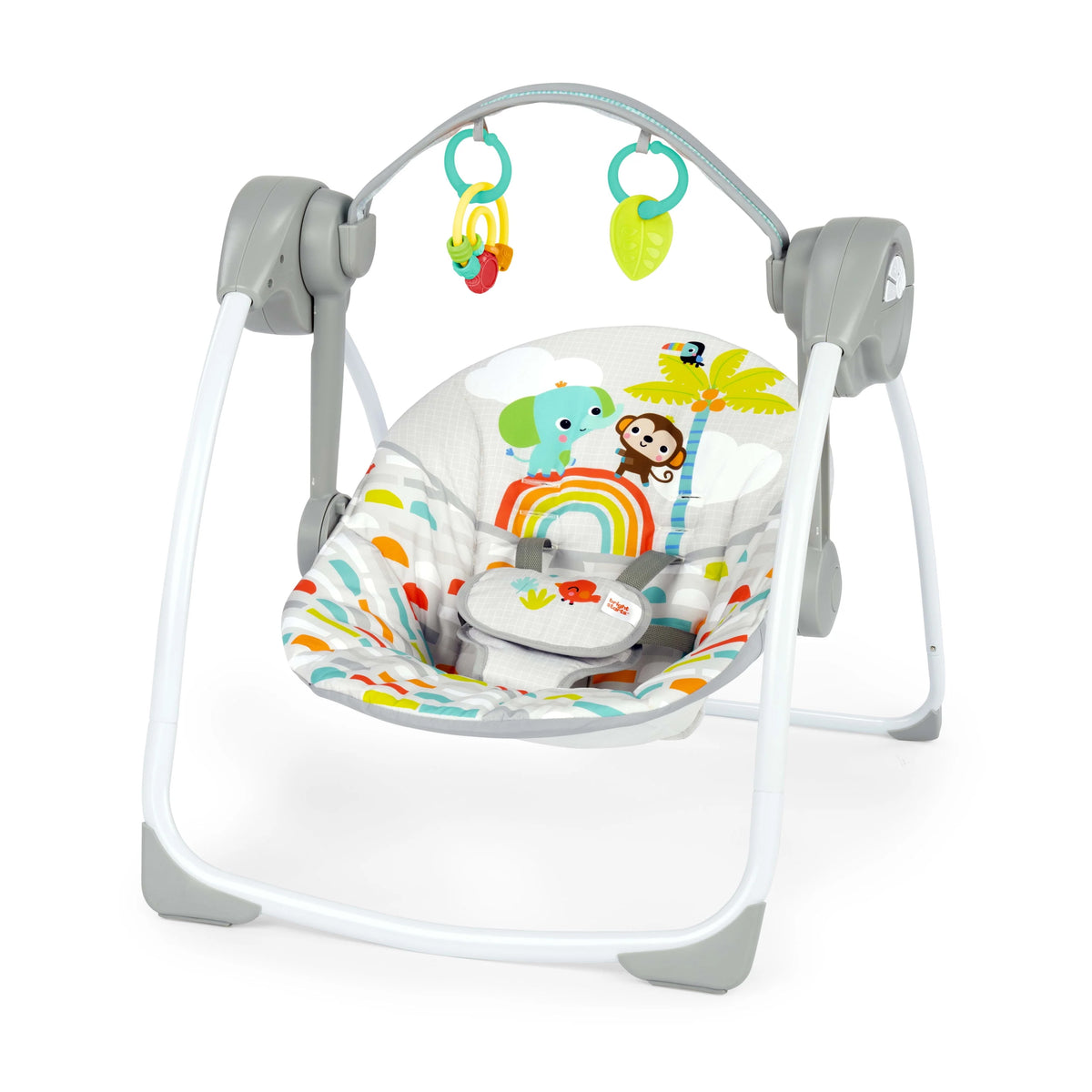 Portable Compact Baby Swing with Toys M7182