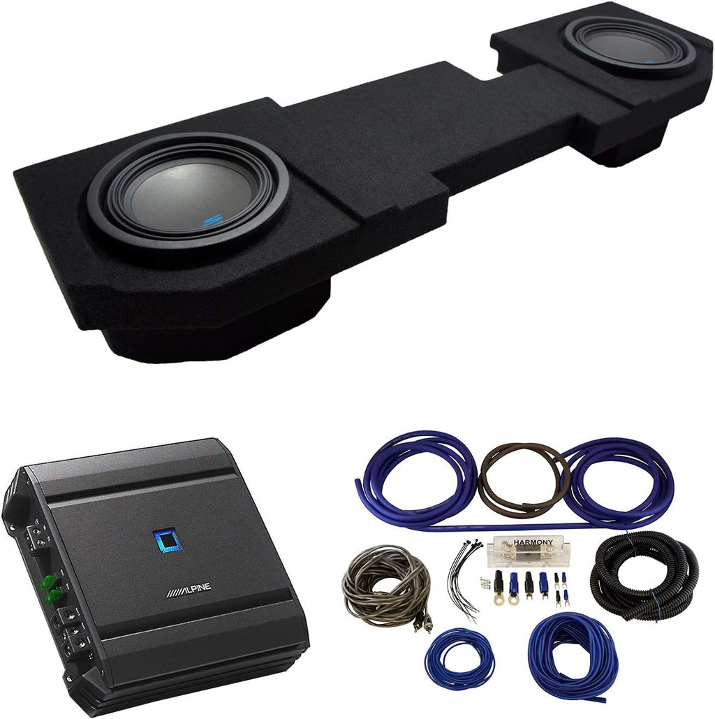 Dodge Ram Truck Dual 12" Sub Box Enclosure Package X48393