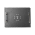 Personalized Tray with Metal Handles A444695