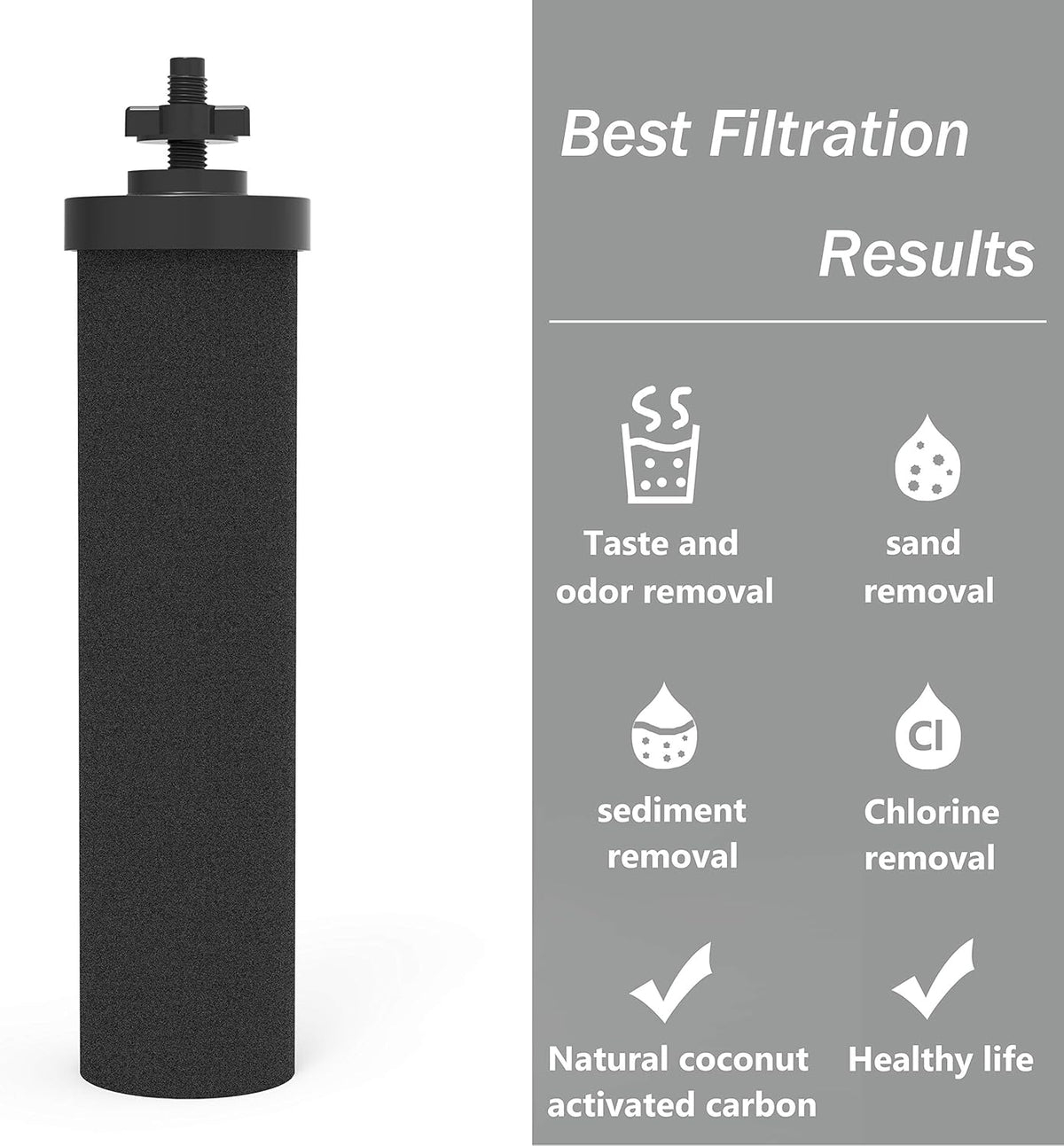 BB9-2 Water Filter Replacement Gravity System Filters (2 Pack) Q899100
