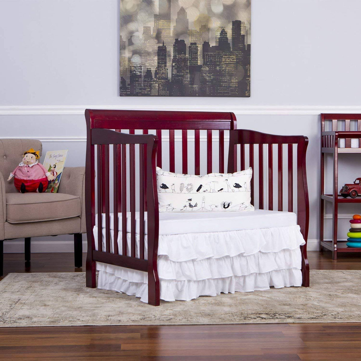 4 in 1 Convertible Mini Crib O9075