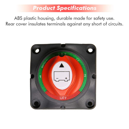 12-48V 200-1000 Amps Battery Switch S576218