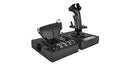 Black Throttle and Joystick Flight Simulator Game Controller B6263