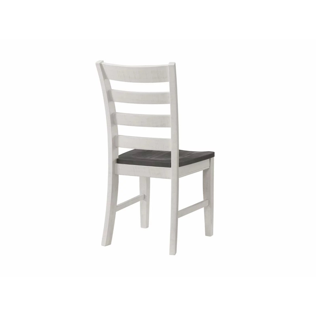 White Solid Wood Dining Chair Set of 2 S941
