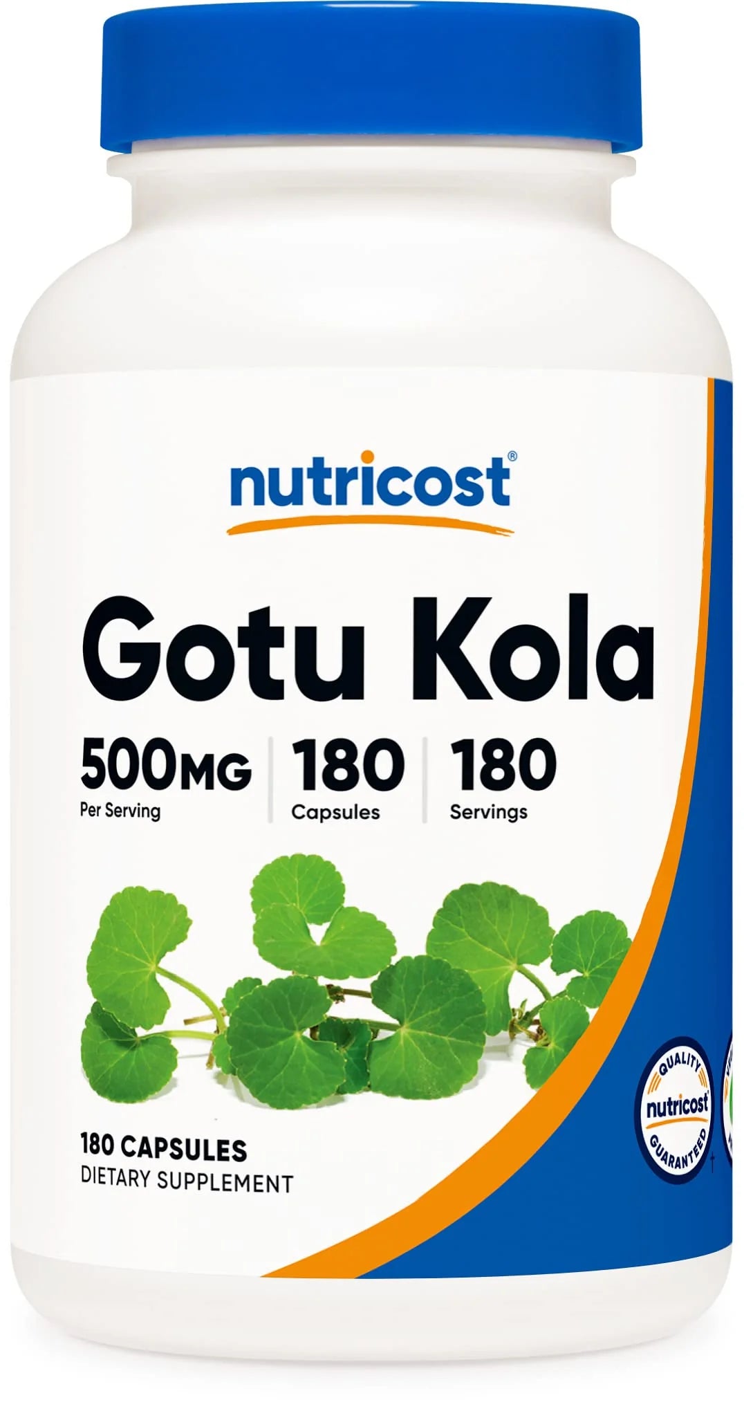 500 MG 180 Capsules Vegetarian Capsules Gluten Free Non-GMO Z2068