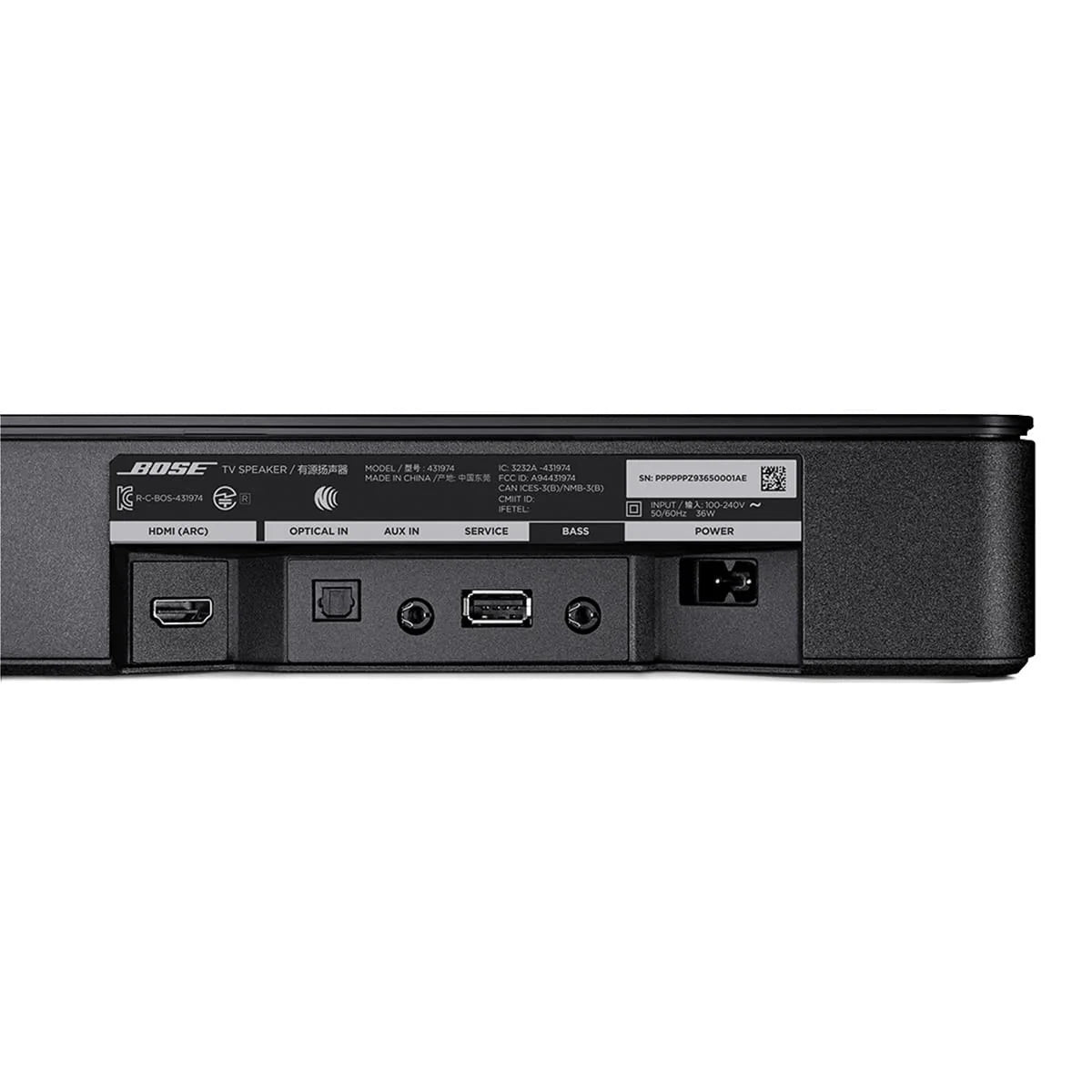 Black Wireless Bluetooth Soundbar Z9871