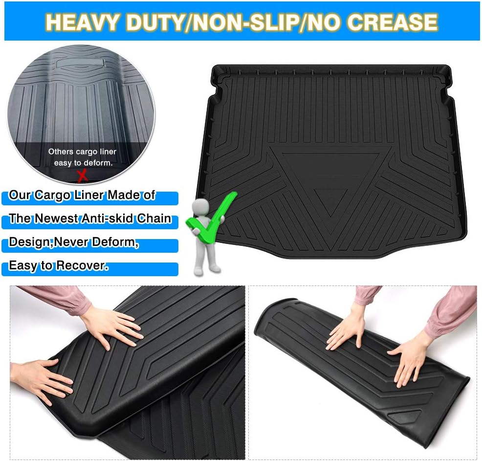 Custom Fit Anti-Slip Cargo Liner Trunk Floor Mat Y281303