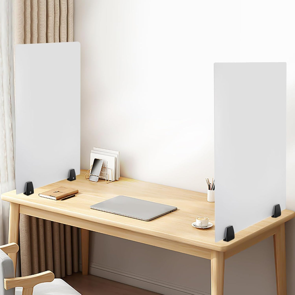 2 Pack Acrylic Desk Privacy Panel O343411