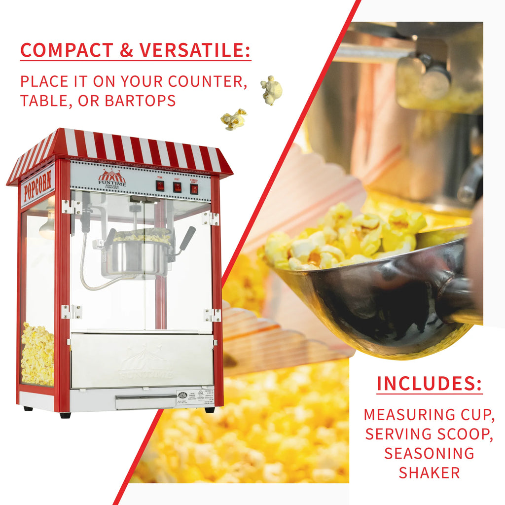 8oz Commercial Popcorn Machine Y2668