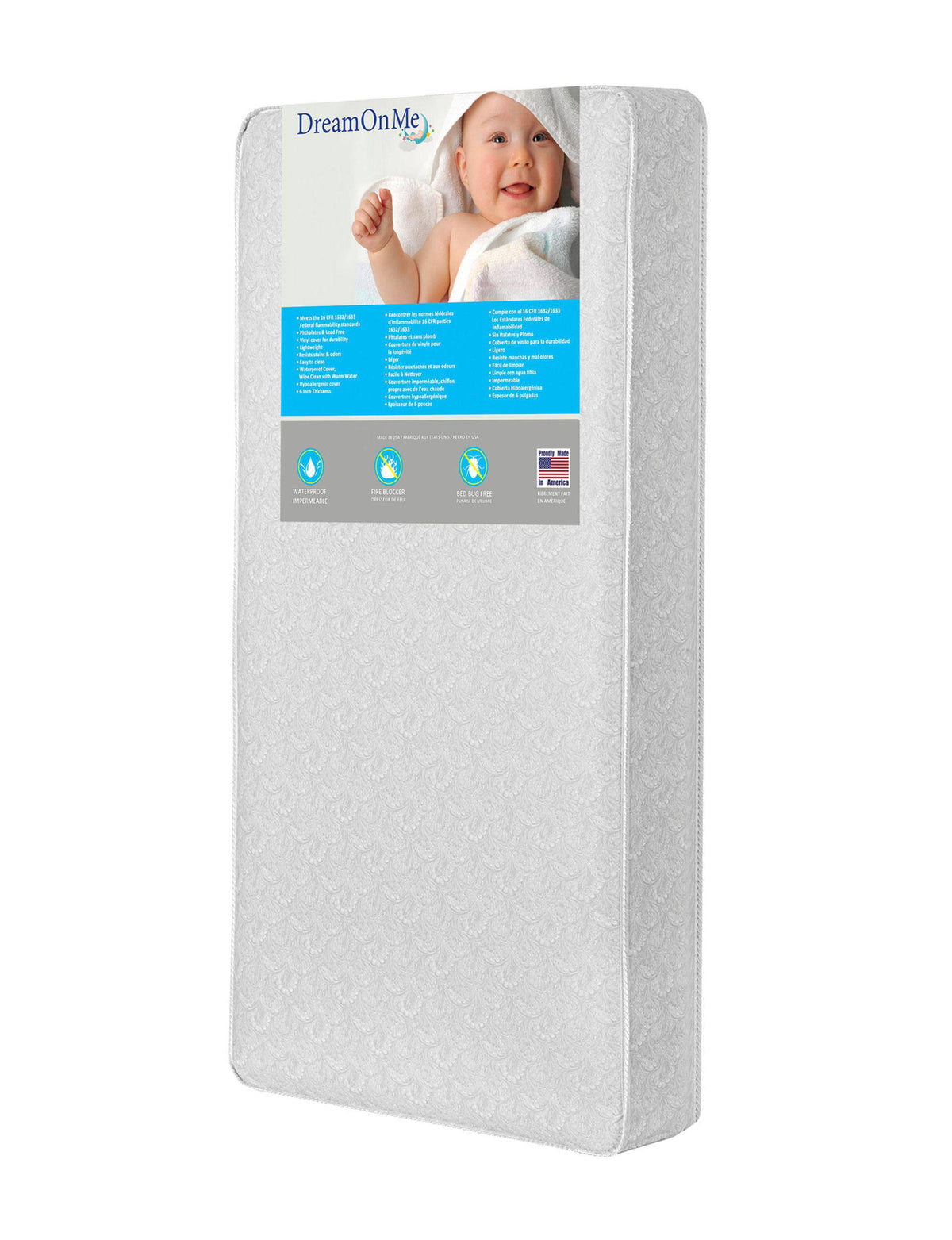 252 Coil Crib and Toddler Mattress Z44593