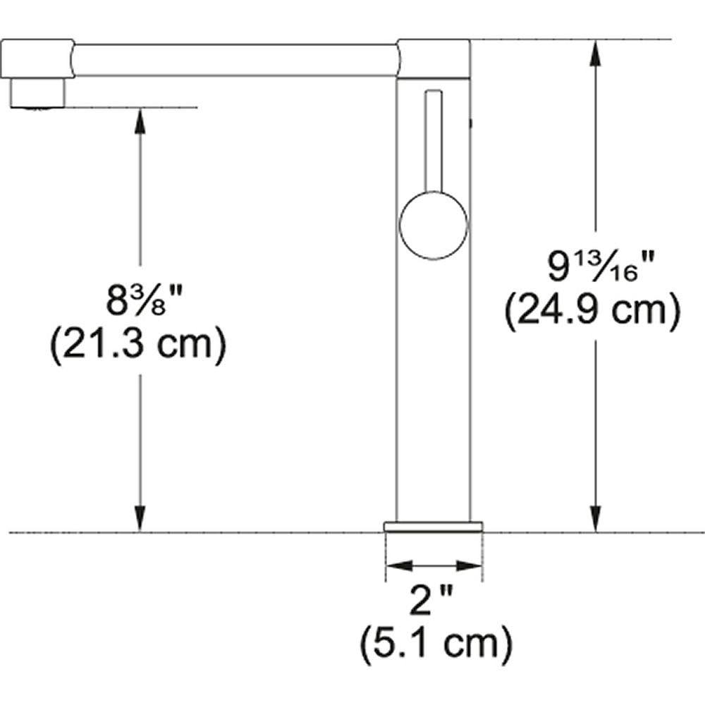 Chrome Prep Faucet H4174