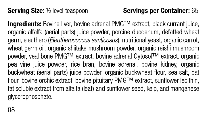 3.5 oz Canine Adrenal Support P96888