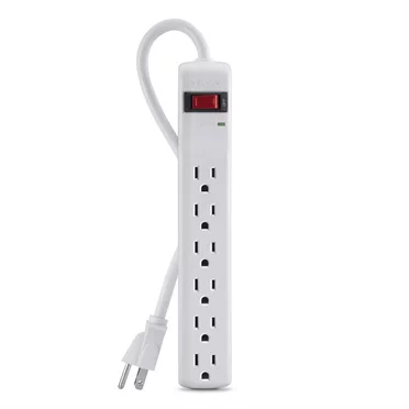 6-Outlet Surge Protector with 3-foot Power Cord Y82722