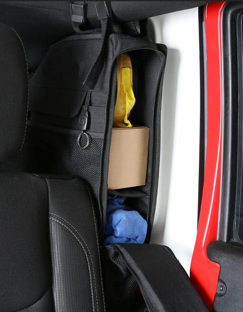 2X Roll Bar Storage Bag Cargo Cage Multi-Pockets Organizers Tool Storage Q259