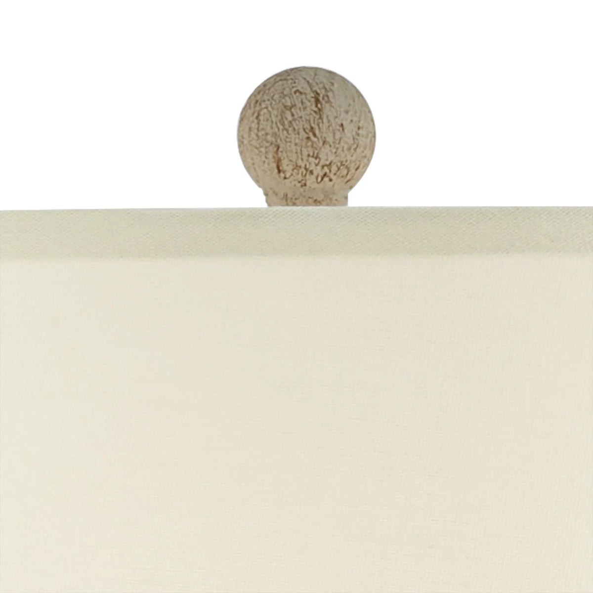 Table Lamp with USB Charging Port 28" Tall Linen Drum Shade W814