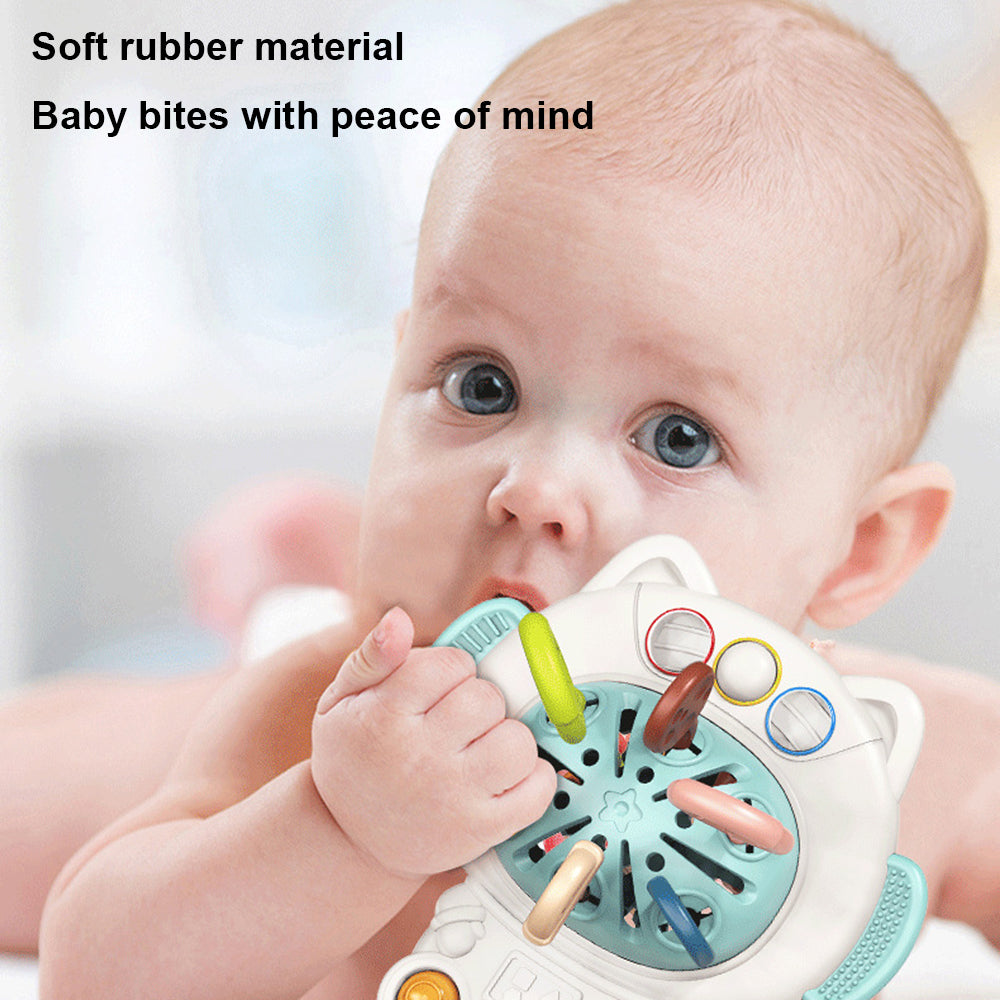 Montessori Pull String Soft Rubber Baby Sensory Toy V331734