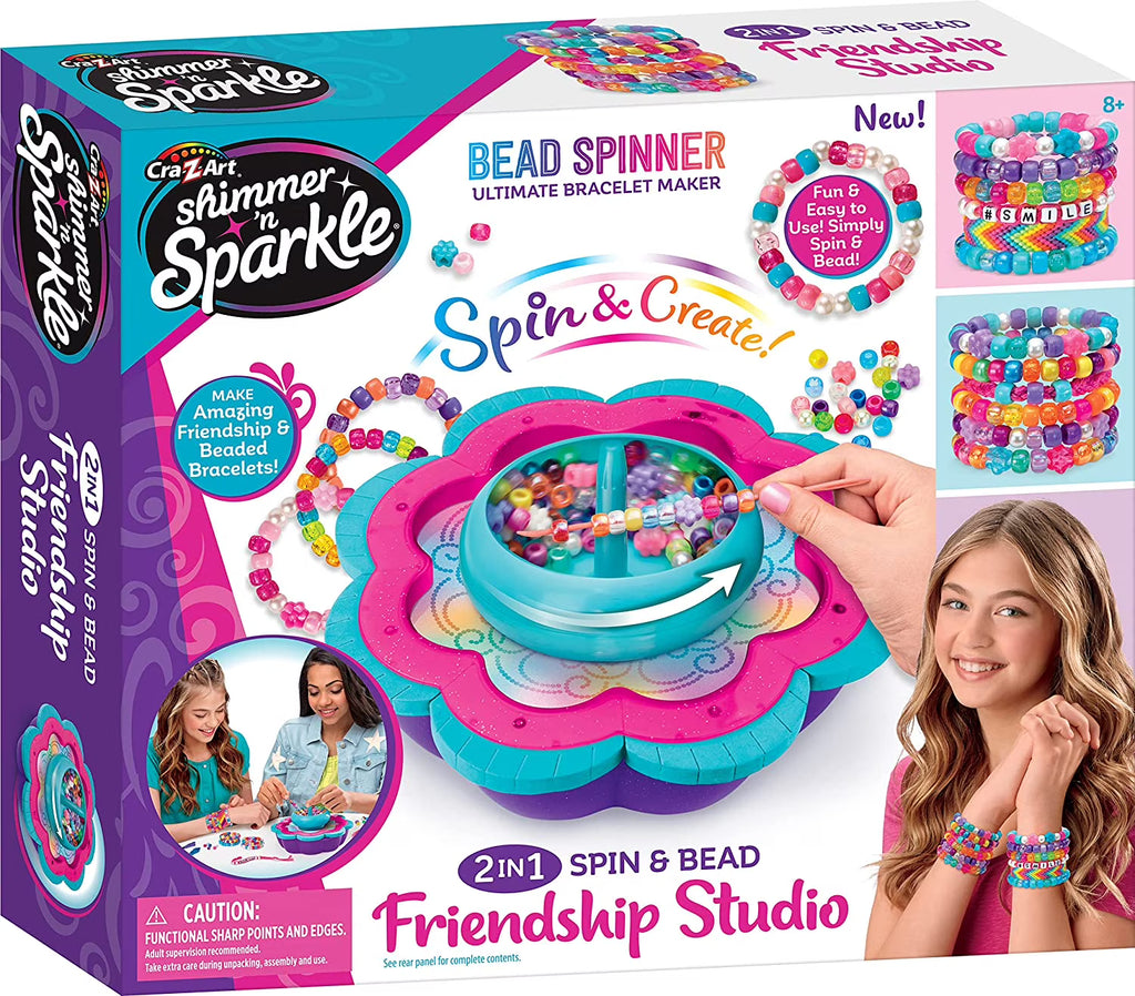 2-in-1 Spin & Bead Bracelet Maker E3799