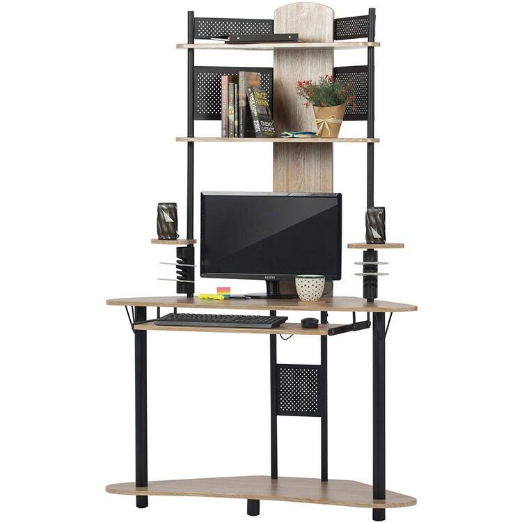 Arch Corner Computer Desk with Hutch / Tower V304888