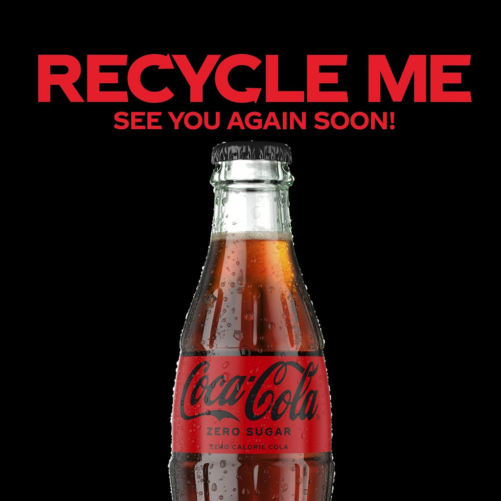 8 fl oz 6 Pack Glass Bottles N60405