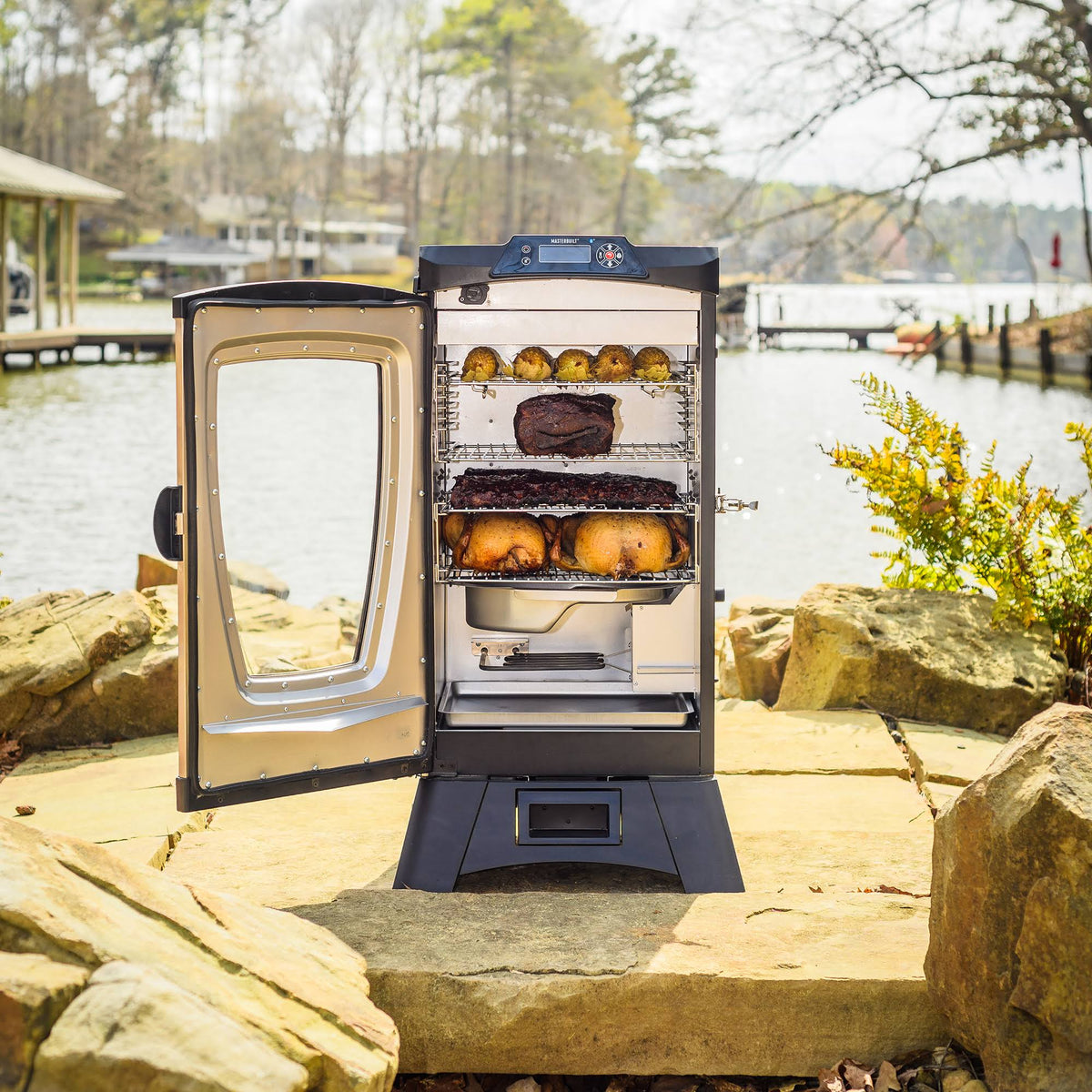 30x22 Digital Electric Smoker H8051