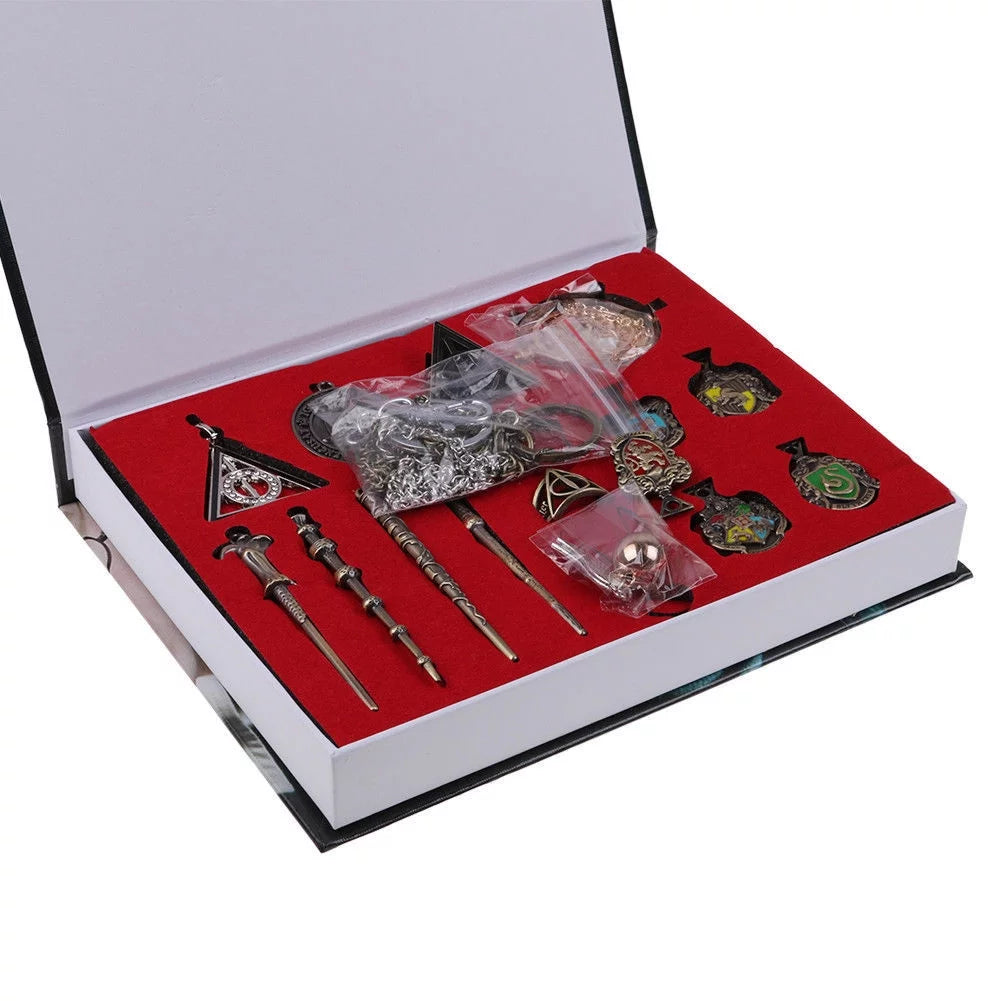 15 Pcs Magical Wands Rings Necklace C3412