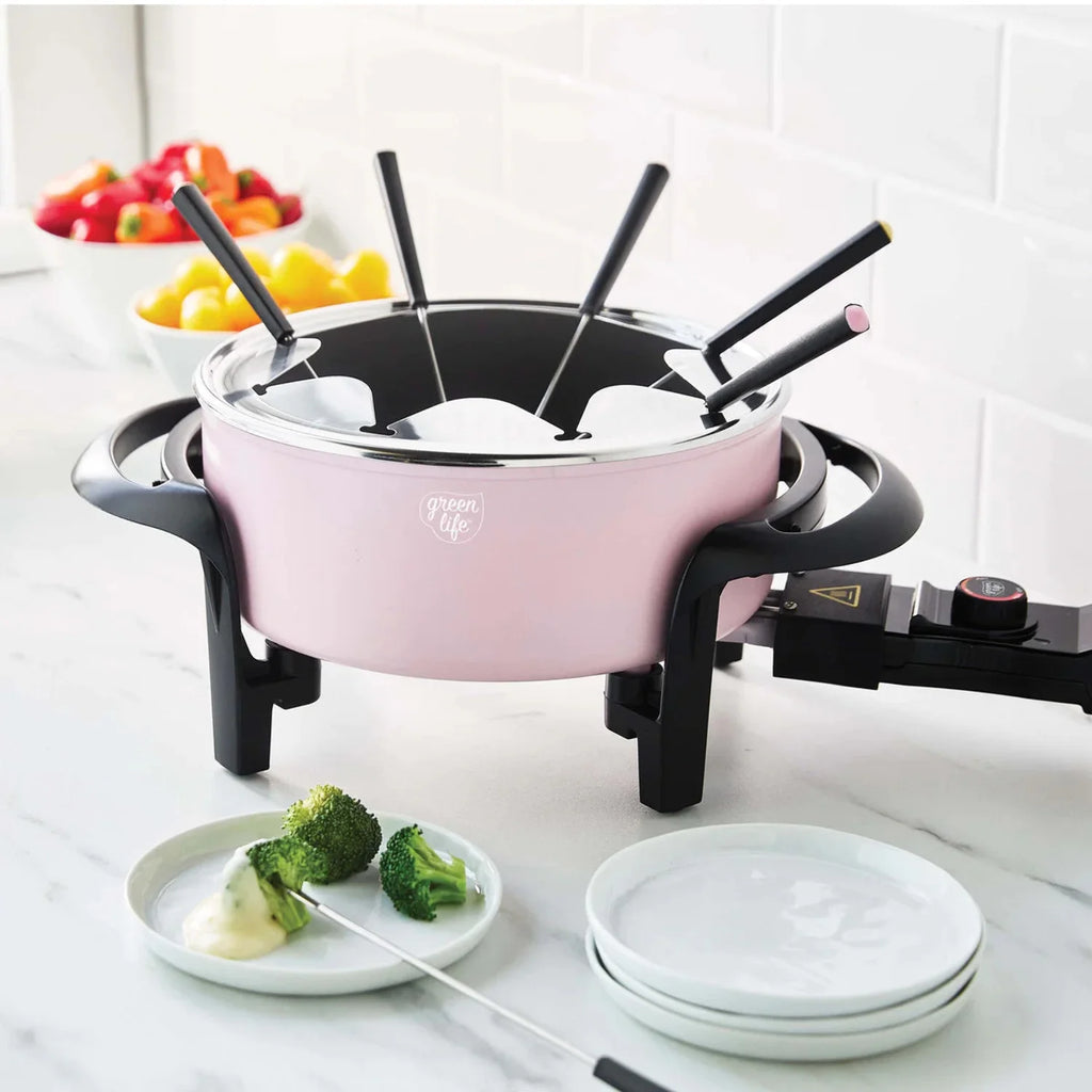 Ceramic Nonstick Fondue Party Set M726