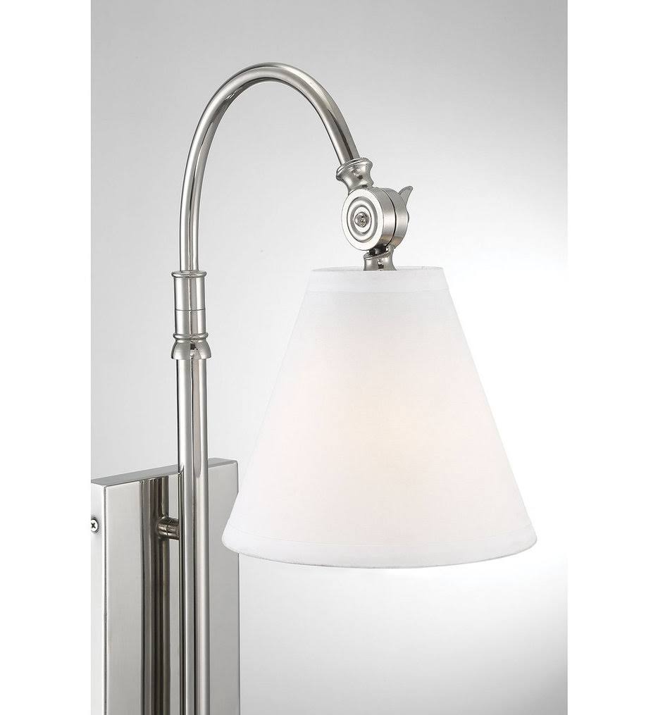 Polished Nickel Sconce I510
