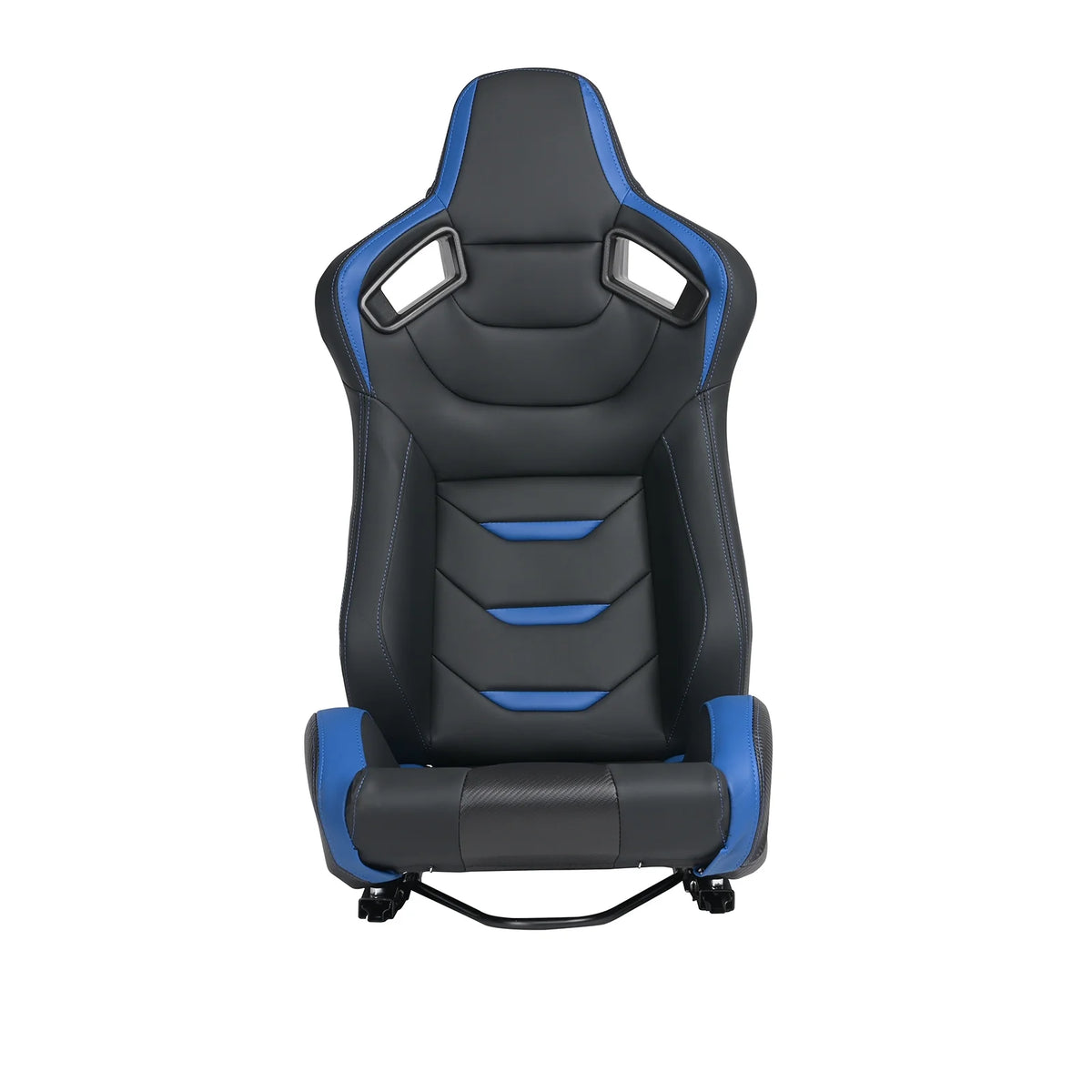 2PCS Universal PVC Leather Racing Seats with Dual Lock Sliders L687603