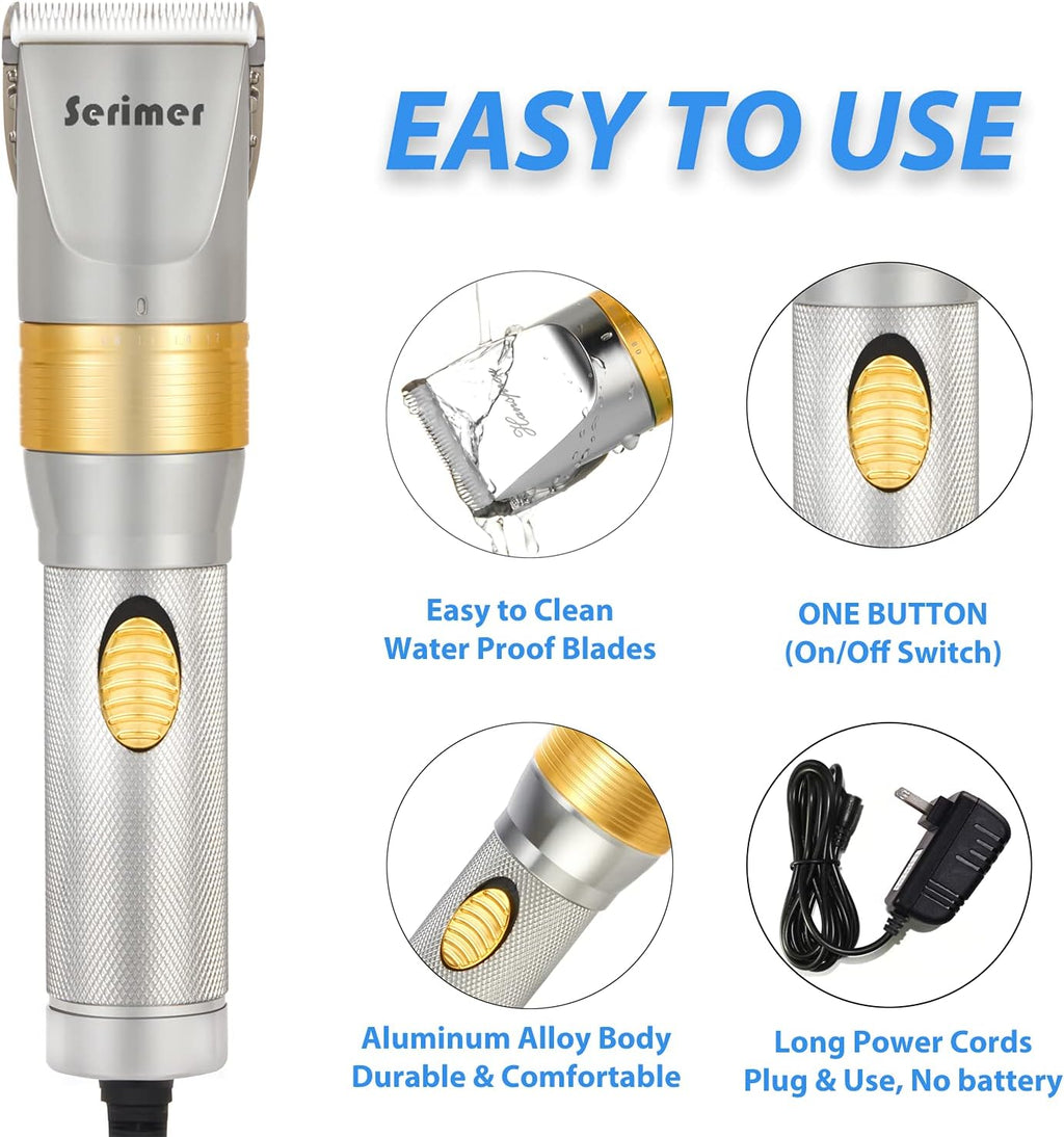 Plug-in Dog Grooming Kit Low Noise Pet Hair Trimmer A141