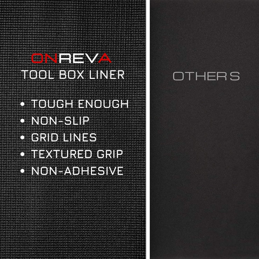 Tool Box Liner 24 Inch x 24 Ft 4mm Heavy Duty Nonslip Rubber Mat B2957