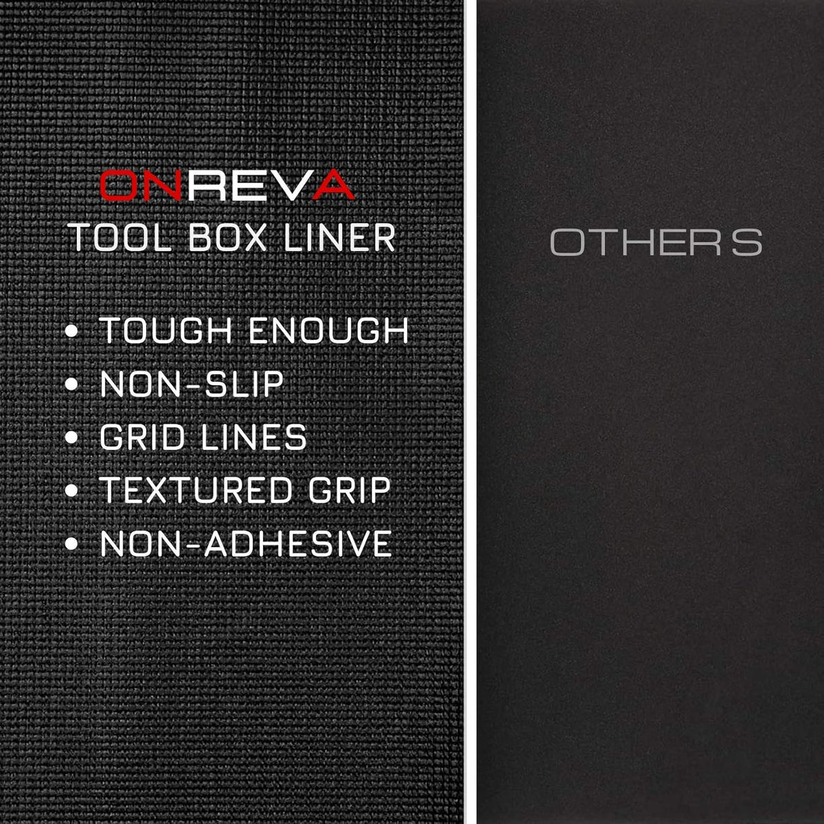Tool Box Liner 24 Inch x 24 Ft 4mm Heavy Duty Nonslip Rubber Mat B2957