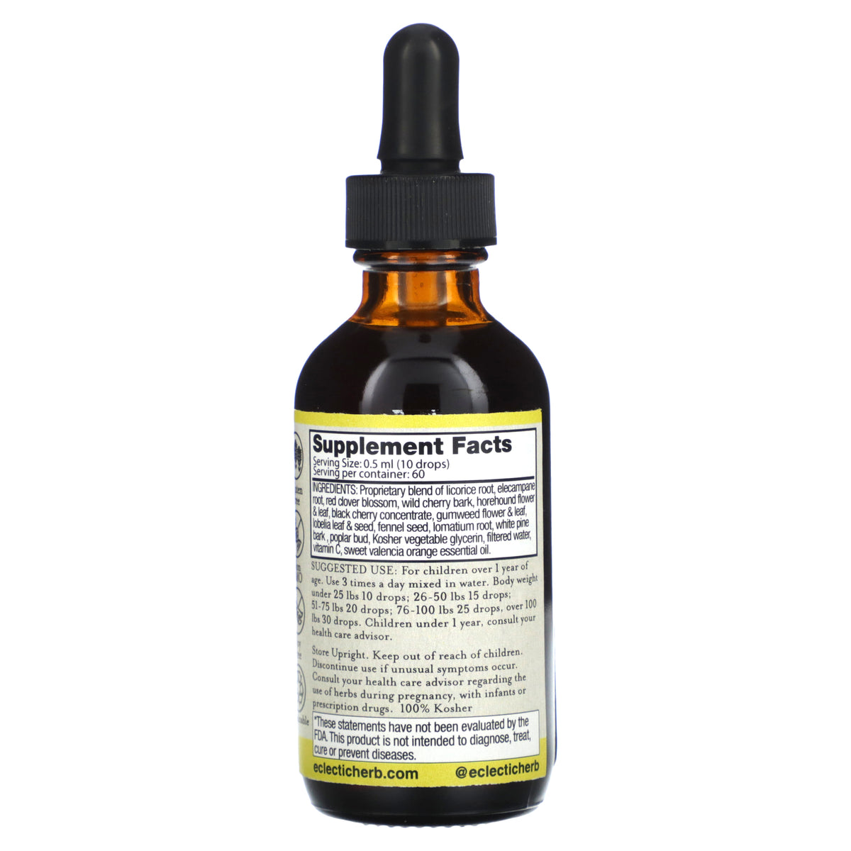 2 fl oz Herbal Cough Elixir W975567
