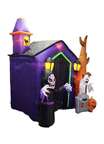 8.5 Foot Halloween Inflatable Haunted House Castle I8554