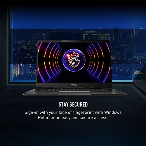 Core Black 17.3" QHD 240Hz Laptop with Intel Core i9-13900H, GeForce RTX 4070, 16GB DDR5, 1TB NVMe SSD, Win 11 Home W653055