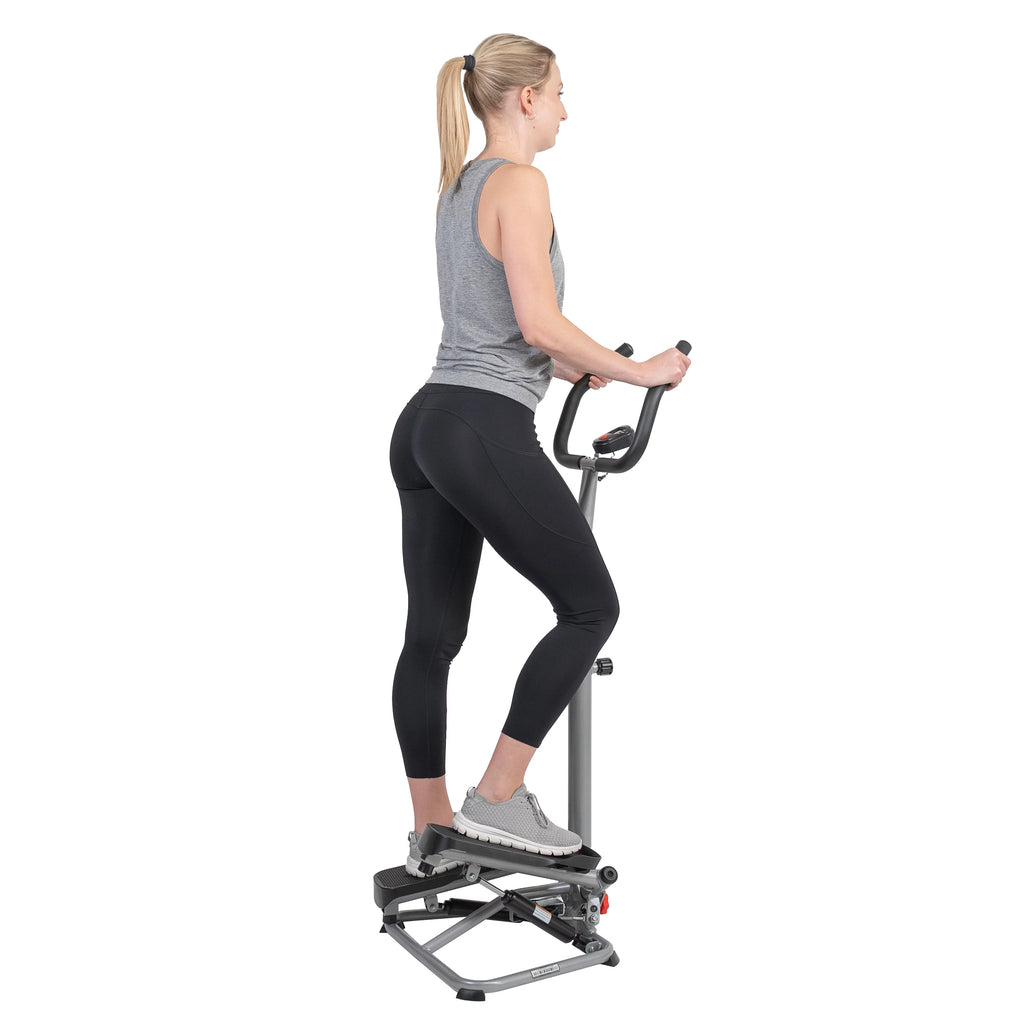 Mini Twister Stair Stepper Climber Machine with Handlebar L181183