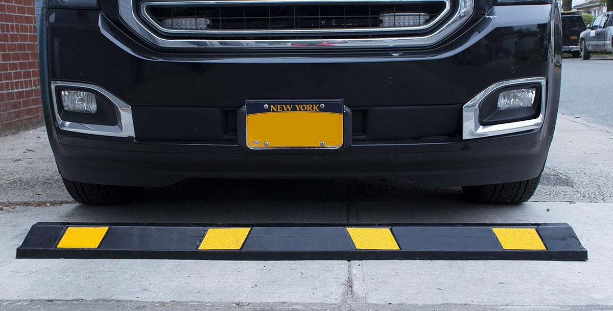 72 Inch Heavy Duty Rubber Parking Curb I5067