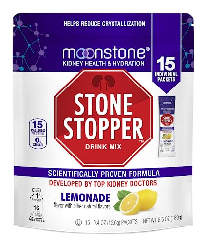 Kidney Stone Stopper Drink Mix Lemonade Flavor 15 Day Supply A437