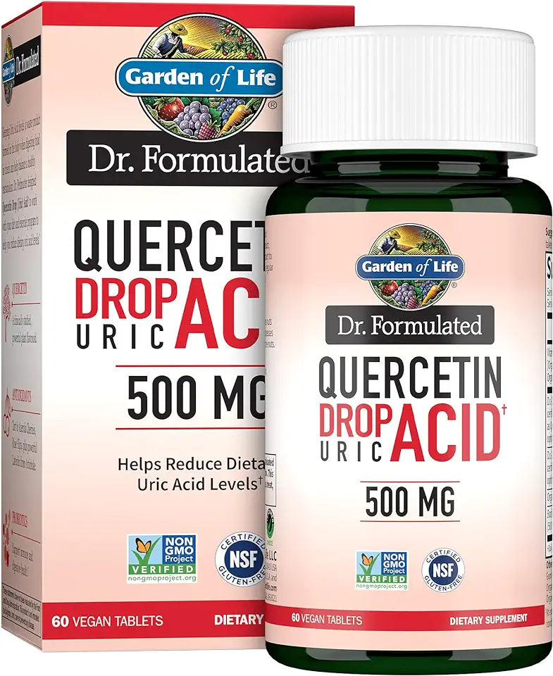 Quercetin Probiotic Uric Acid Support 60 Tablets S6951
