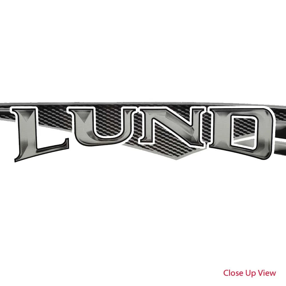 Black Gray Boat Decal Stickers (Set of 2) W99861