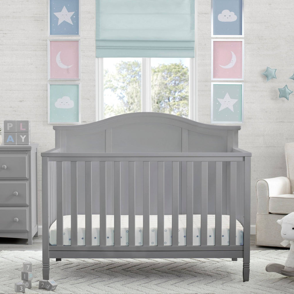 4-in-1 Convertible Crib Gray K9507