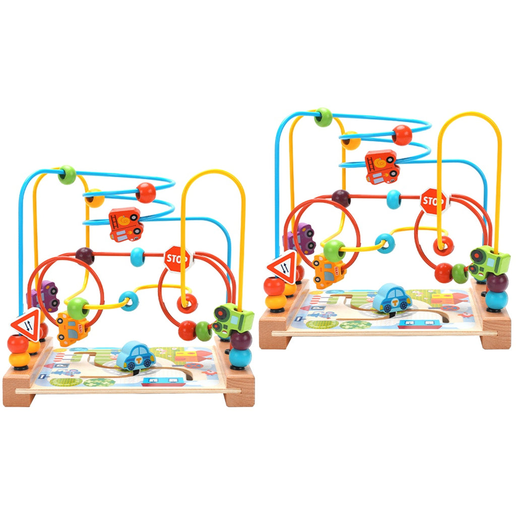 Wooden Bead Maze Toy M193593
