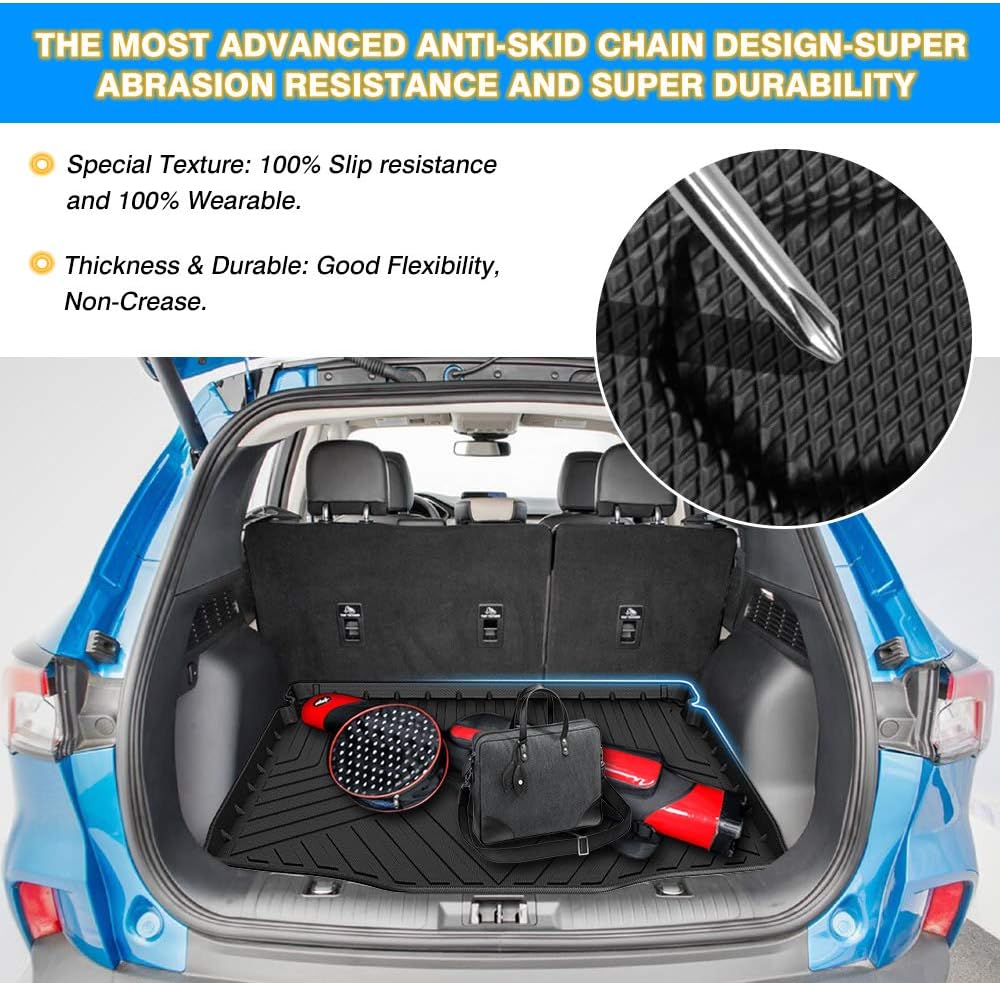 Custom Fit Anti-Slip Cargo Liner Trunk Floor Mat Y281303