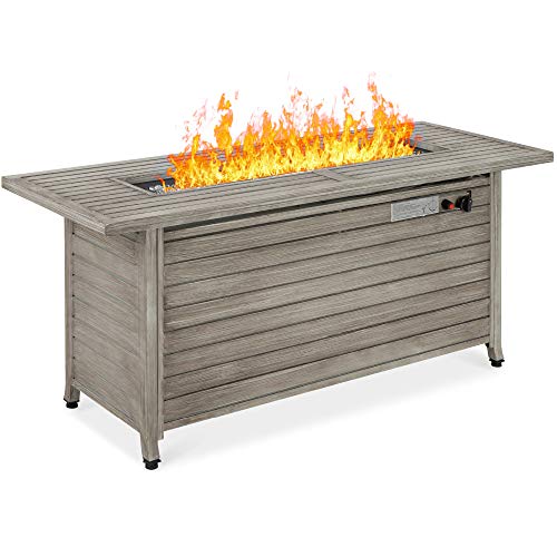 Gray Propane Gas Fire Pit Table N3101