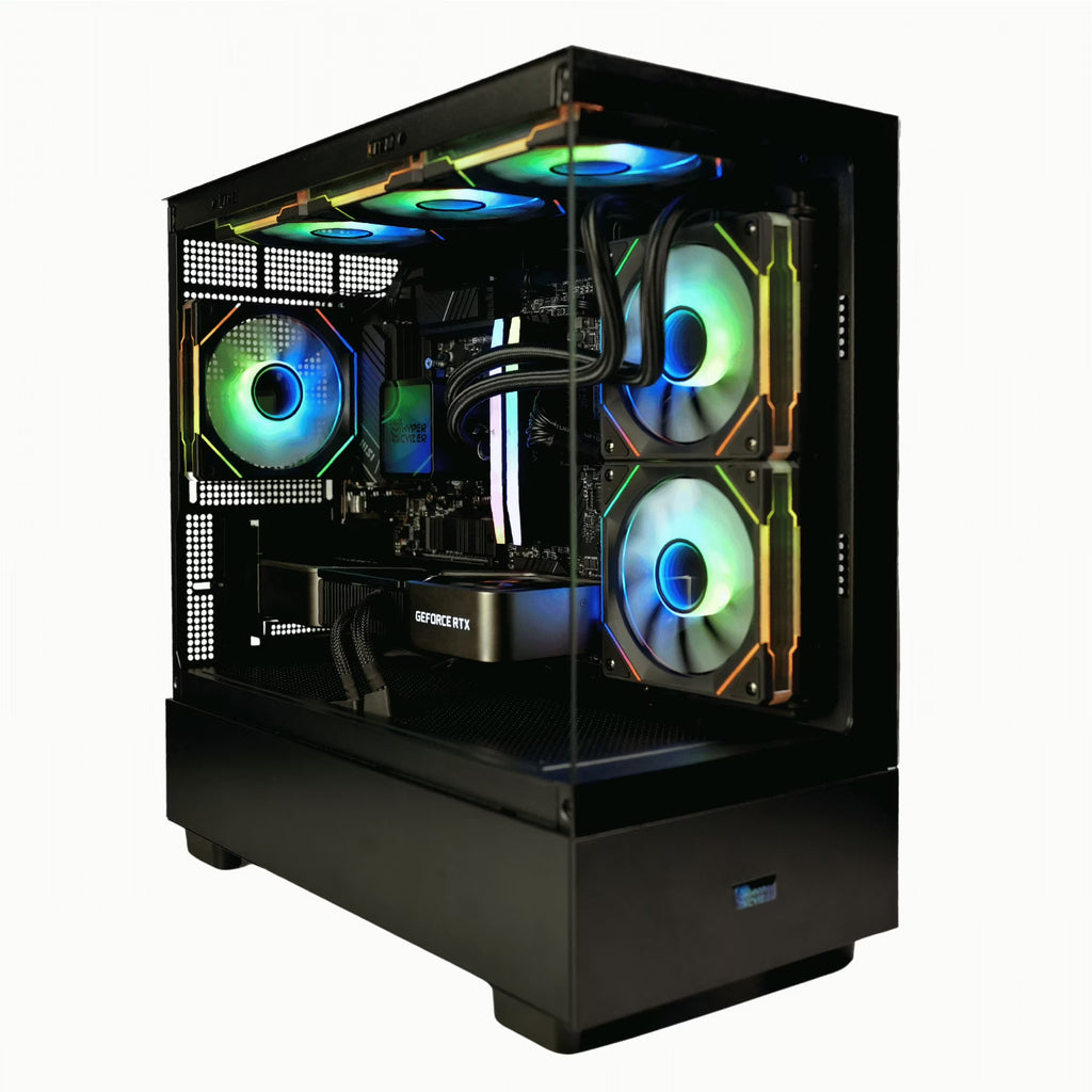 AMD Ryzen 7 9800X3D NVIDIA GeForce RTX 4070 Gaming PC E371