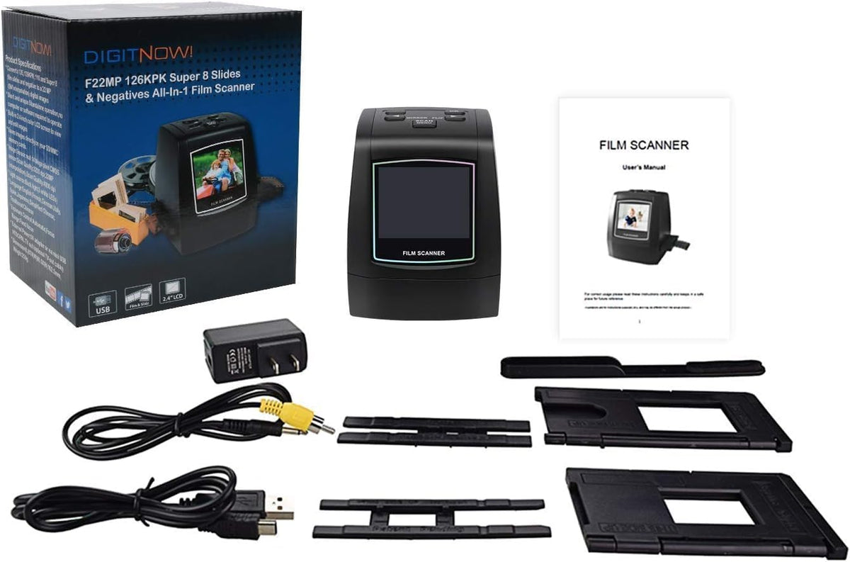 22MP Film & Slide Scanner with 2.4 LCD Screen L99959