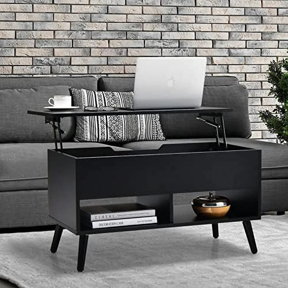 Lift Top Coffee Table with Hidden Compartment U3227